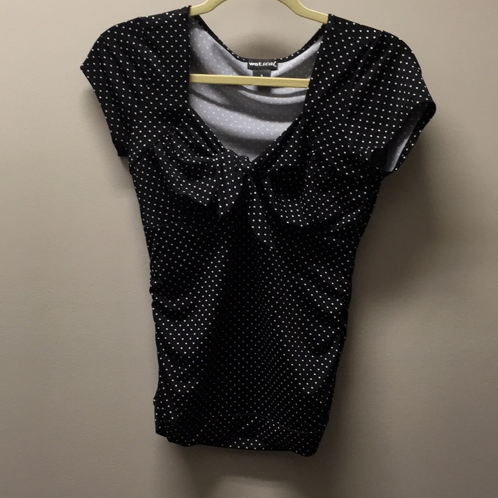 Polka dot shirt